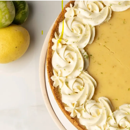 Tarta cremosa de lima (key lime pie)